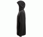 8075 Sudadera AllroundWork con capucha de rizo Polartec® color negro