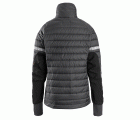 8107 Chaqueta aislante 37.5® para mujer AllroundWork gris acero-negro