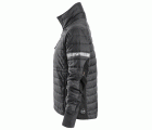 8107 Chaqueta aislante 37.5® para mujer AllroundWork gris acero-negro