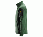 9438 Chaqueta de microforro polar Body Mapping verde forestal-negro