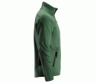 9438 Chaqueta de microforro polar Body Mapping verde forestal-negro