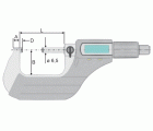 Micrómetro electrónico digital DIN 863 - IP40