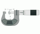 Micrómetro de exteriores alta precisisón DIN 863