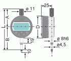 Comparador electrónico digital IP65