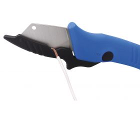 Cuchillo Pelacables De Electricista Con Plástico Protector Alyco 