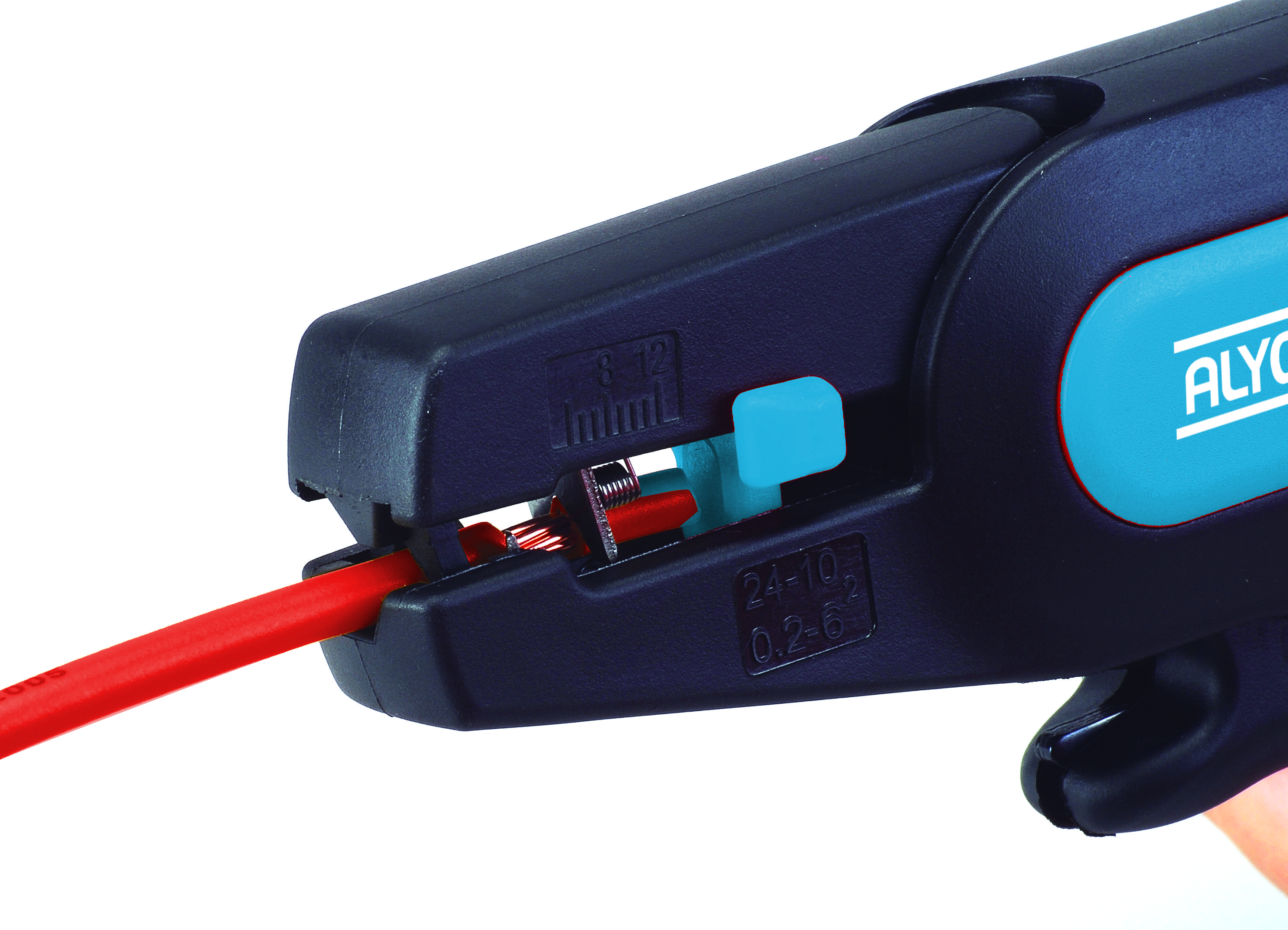 Dénudeur de fil automatique, dénudeur de câble électrique motorisé  0.06''-0.98'', 180 W, 60 ft/min