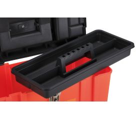 Caja De Plástico Con Bandeja Interior ALYCO ORANGE