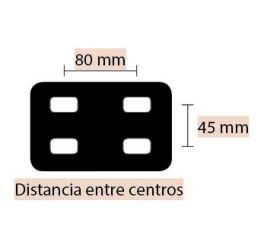 Rueda Móvil Reforzada Supergruesa 5