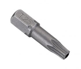 Puntas Torx Inviolables De tipo Torsión De 25 mm Con Hexágono De 1/4