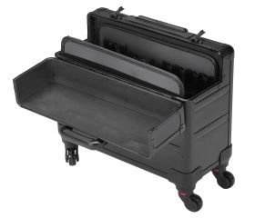 Maleta Trolley De Aluminio 4 Ruedas Y Bolsa De Nylon ALYCO