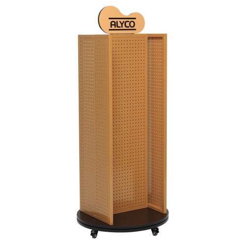 Expositor Giratorio Para Punto De Venta De 1670 x Ø700 mm ALYCO