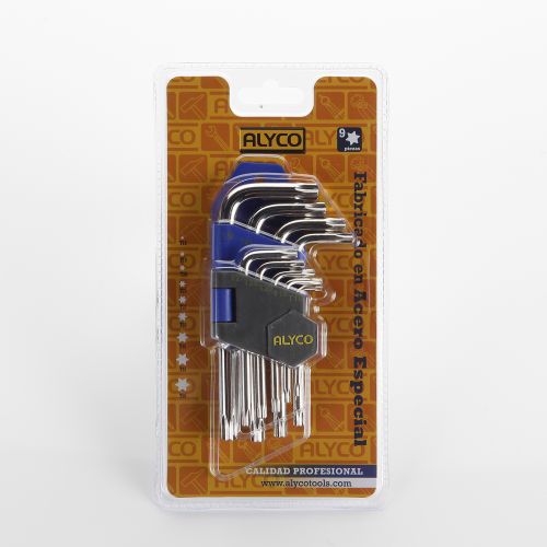 Juego De Llaves Torx, Soporte De Plástico ALYCO