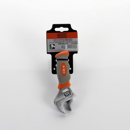 Llave Ajustable Moleta Lateral Serie Corta ALYCO ORANGE