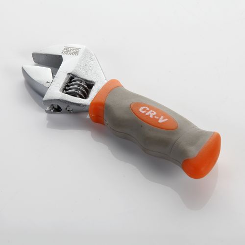 Llave Ajustable Moleta Lateral Serie Corta ALYCO ORANGE