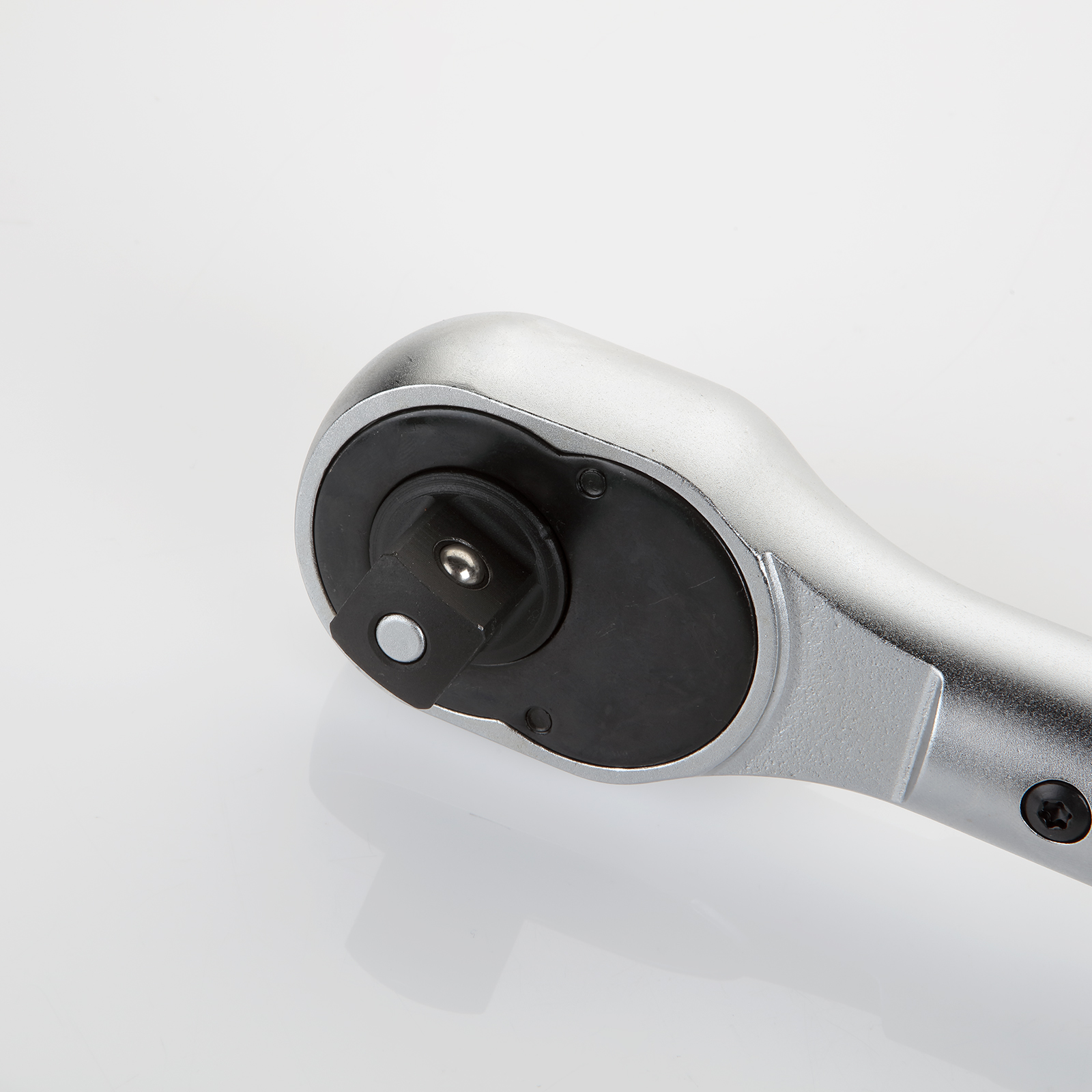 SaferCCTV Clé à douille à cliquet réglable de 20,3 cm, outil de performance  à double tête flexible, capacité de cliquet de 0,3 à 2,2 cm : :  Bricolage