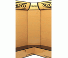 Expositor Esquinero Para Punto De Venta De 450 x 636 x 2200 mm ALYCO