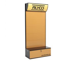 Expositor Mural Para Punto De Venta De 1000 x 450 x 2200 mm ALYCO