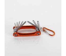 Juego De Llaves Torx Inviolable, En Soporte Montura Metálica ALYCO ORANGE