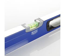 Nivel Tubular Magnético 3 Fiolas Con Dos Asas Y Perfil Rectangular De Aluminio ALYCO