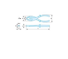 186.SR - ALICATES DE TIPO MOTORISTA ADF | 186.8SR