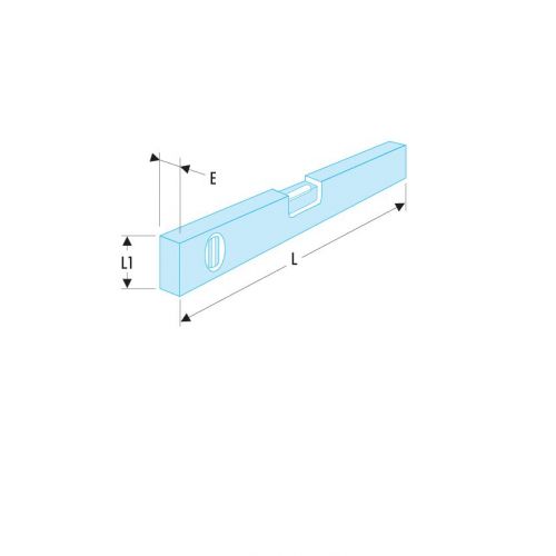 NIVEL TUBULAR MAGNET 60 CM