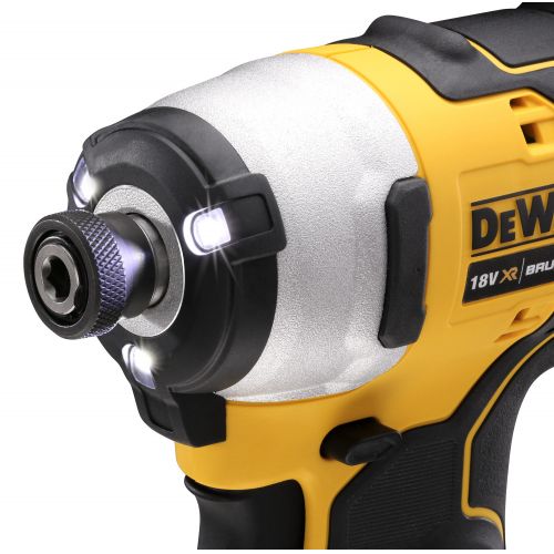 DCF809L2T-QW - Atornillador de Impacto sin escobillas 18V con 2 baterías Li-Ion 3,0Ah