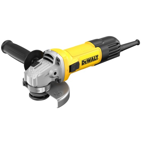 DWE4036-QS - Mini-amoladora 115mm 750W 11.800 rpm Arranque Suave + Bloqueo y re-arranque