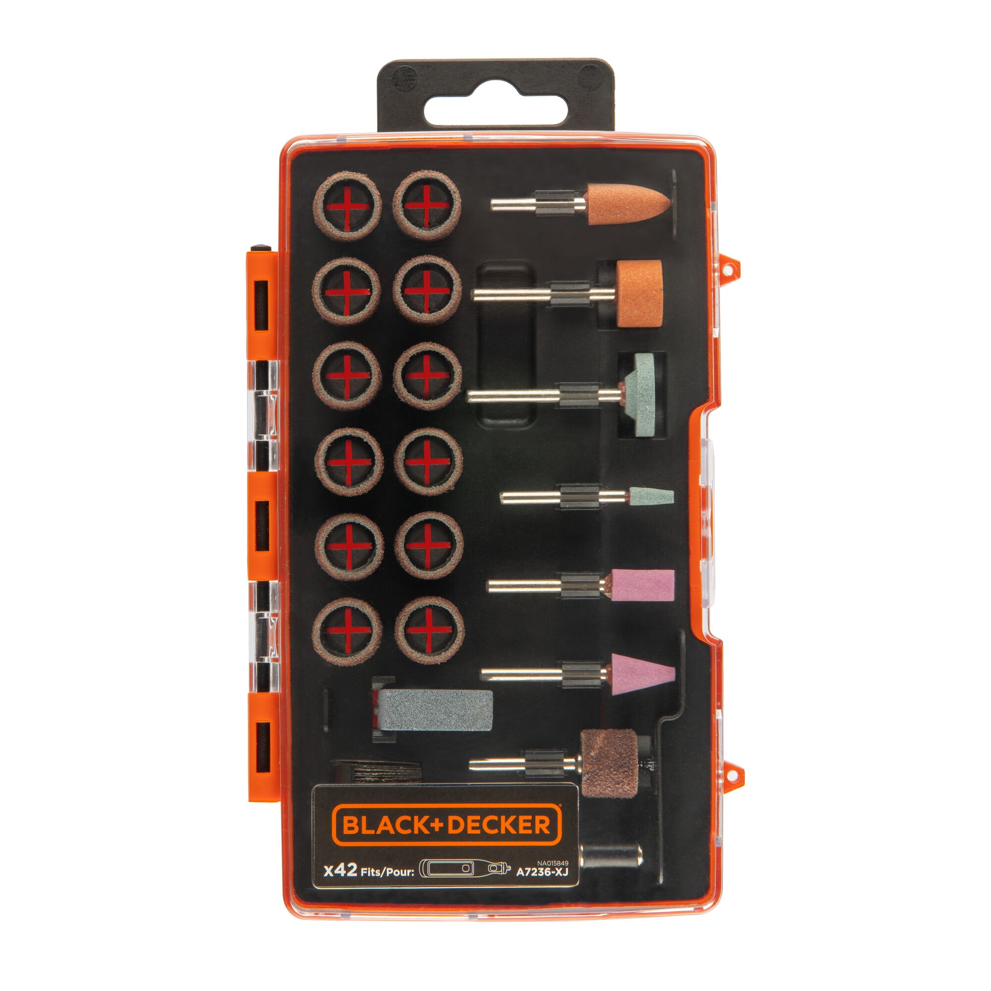 BLACK DECKER A7236 XJ Juego de 42 piezas para la multi