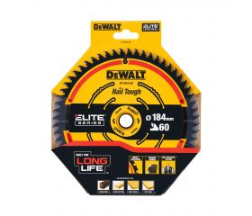 DT1670-QZ - ES Precuision Trim Mitre saw Blade 184 x 16 x 60T