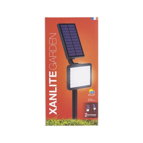 BALIZA SOLAR LED IP44 200L 2MOD AUTON 14H XANLITE EG-APPS200