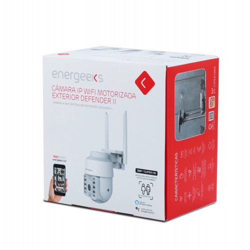 CAMARA IP WIFI FIJA EXTERIOR DEFENDER ENERGEEKS EG-CIPEXT002