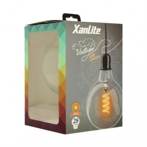 BOMBILLA LED DECORATIVA SPIRAL XANLITE EG-RFDE280B125S
