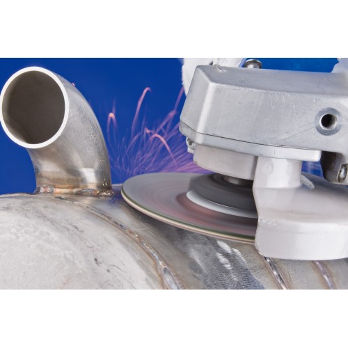 Disco de desbaste CC-GRIND-SOLID 115x22,23 mm COARSE línea de rendimiento SG INOX para acero inoxidable