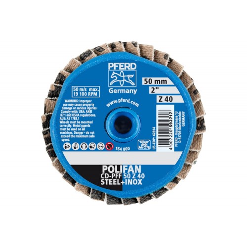 Mini-POLIFAN COMBIDISC, circonio CD Ø 50 mm Z40 para acero templado