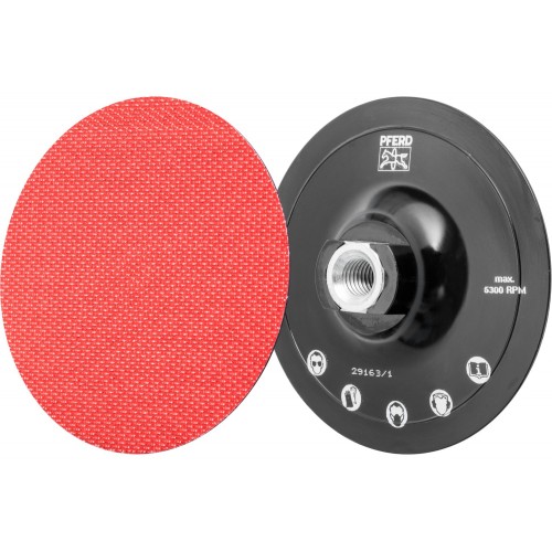 Plato de apoyo para disco de lija sistema velcro KRH Ø 115 mm rosca M14