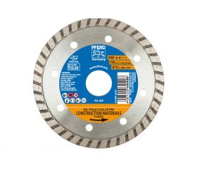 Disco de corte de diamante DG 115x2,1x22,23 mm PSF para corte de piedra/hormigón, máxima calidad de corte