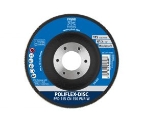 Disco Poliflex PFD Ø 115x14 mm agujero Ø 22,23 mm aglomerante PUR blando SIC150