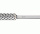 Fresa de metal duro de alto rendimiento INOX cilíndrica ZYA Ø 12x25 mm, mango Ø 6 mm, para acero inoxidable