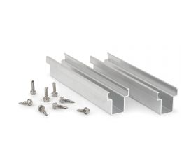 [CP PSE-CUNT] Perfiles, uniones, guías y empalmes para estructura de apoyo. Unión de aluminio para perfil PSE-C con tornillo DIN-7504-K A2. Válido para guía PSE-C