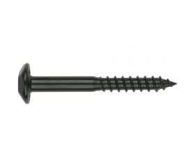 [CV INV N] Tornillo inviolable de huella TX. Zincado negro