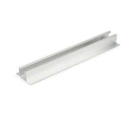 [CP PSA-A] Perfiles, uniones, guías y empalmes para estructura de apoyo. Perfil de aluminio con alas