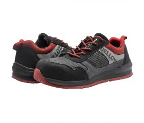 Zapato de seguridad Street negro-rojo S1P talla 41 / 72350BR41S1P