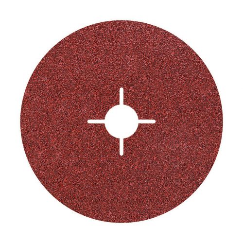 5 discos de lijar de fibra WS, grano 24 Ø 115 mm