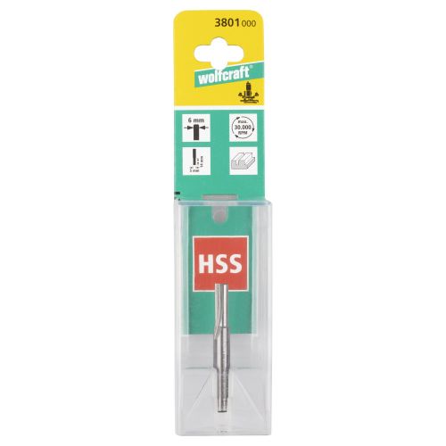1 fresa de ranuras HSS S=6mm ø5x14mm
