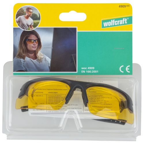 1 par de gafas protectoras para pantalla (CE)