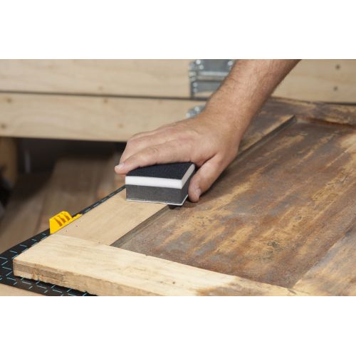Hojas de lijar adhesivas para madera/metal, 125 x 70 mm