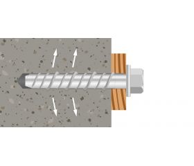 Desa tork HD cabeza hexagonal Ø10 / M12 x 75