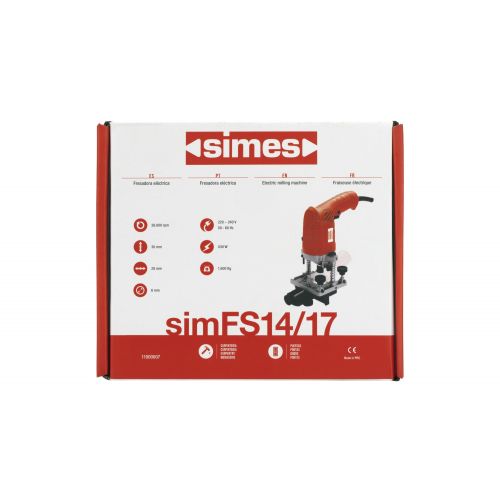 Fresadora simFS14 Fresadora  simFS14 / 17 - 430W Pinza 6 mm