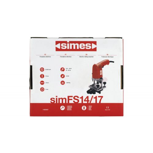 Fresadora simFS14 Fresadora  simFS14 / 17 - 430W Pinza 6 mm