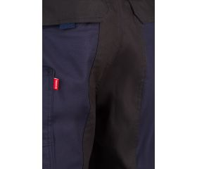 103019S.PANTALÓN CANVAS STRETCH AZUL NAVY/NEGRO XL